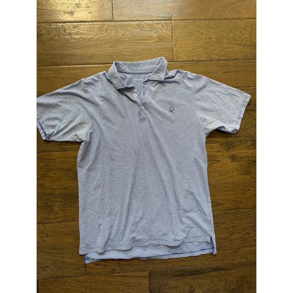 B. Draddy Men's Striped Polo Shirt - Size S